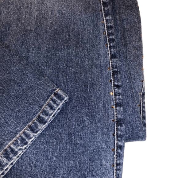 St. John womens high rise Mom Jeans Sz 6 boot cut - Picture 5 of 5